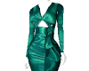 Eve Satin Teal Dress