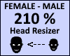 Head Scaler 210%