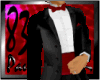 Black- red tuxedo