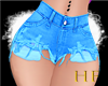 ^HF^ Jean Shorts Blue
