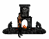 A Dark PLace Fireplace