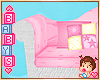 ! ✿ Baby Pink Couch