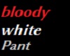 Red & white pant