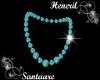 Pearl Aquablue necklace