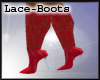 -CT N.V Red Lace Boots