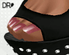 DR- Black heels