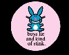 Happy Bunny - Boys Lie