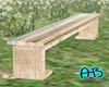 [AB]Long Wood Bench