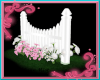 Pink/White Daisies Fence