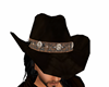 !E Male Brown Cowboy Hat