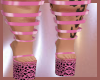 candy leopard heels