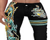 Chinese Dragon Jeans