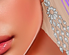 Party silver earrings