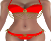 Fayes Red Bikini