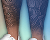 🖋 Full Shin Tattoo