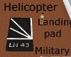 Military heli landingpad