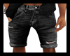[LM]M Denim Shorts-Black