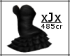 xJx Black satin dress