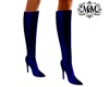 Ml Shinny Boots Blue