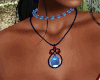 ! Blue Red Wed Jewelry