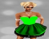 Cute Dress Neon Green
