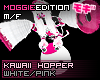 ME|Hopper|White/Pink