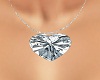 SL Heart Diamond Necklac