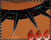(666)killer black collar