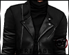 GY* BLK LEATHER JACKET