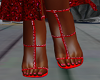 FG~ Red Glitter Heels