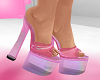 Hologram Heels Pink