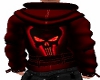skull jacket rojo