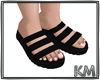 K-chinelo preto