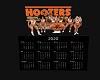 hooters calendar