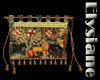 {E} Lion Shield Tapestry