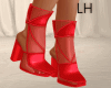 Color-Block Red Heels
