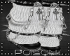 |P| Gothic Boots White