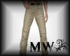 Khaki Bootcut Jeans