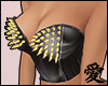 e| spiked corset /b