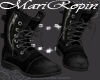 [M1105] Black Army Boots