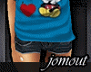 JJ| I Love Mickey Shirt