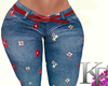 KF*floral jeans RLL