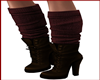 Je Brown Boots w/Sock