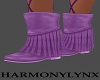 BOOT SUEDE PURPLE