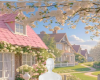 Spring village bg
