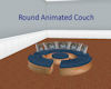 10 Pose Round Couch-Blue