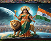 india with lion