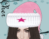 santa hat pink animated