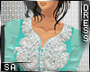 SA| Cyan Anarkali