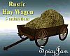 Country Hay Wagon (animd